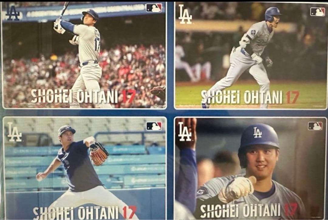大谷翔平 フレーム ポストカード 箔押しサインMLB SHOHEI 東京