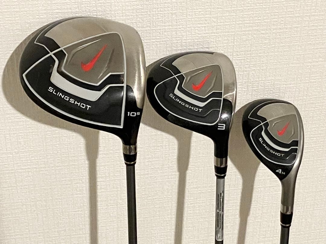ナイキスリングショットテーラーメイドメンズゴルフセットベイパースタンドバッグ付き