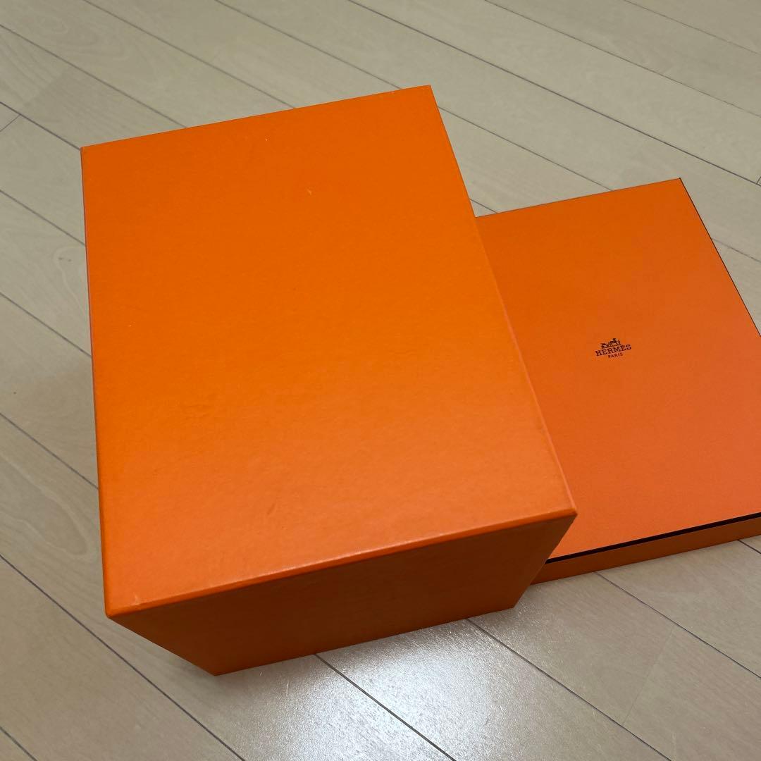 【匿名配送】エルメス　HERMES ピコタンpm 空箱 オレンジ