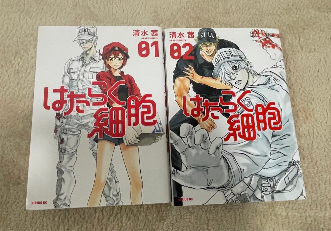 名探偵コナン・にゃんこ大戦争 ・はたらく細胞 等　漫画セット（28冊）