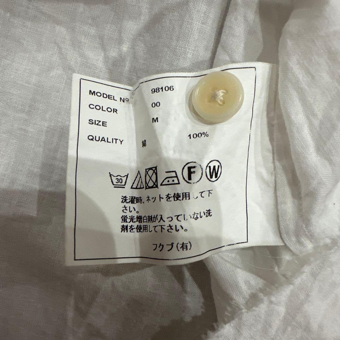 YAECA WRITE ヤエカ ライト 98106 ギャザーブラウス サイズM