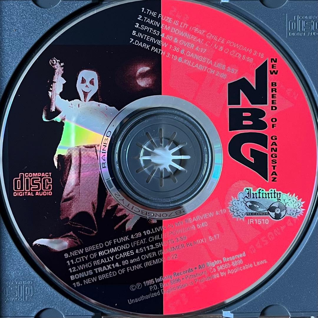 【G-RAP】NEW BREED OF GANGSTAZ CD