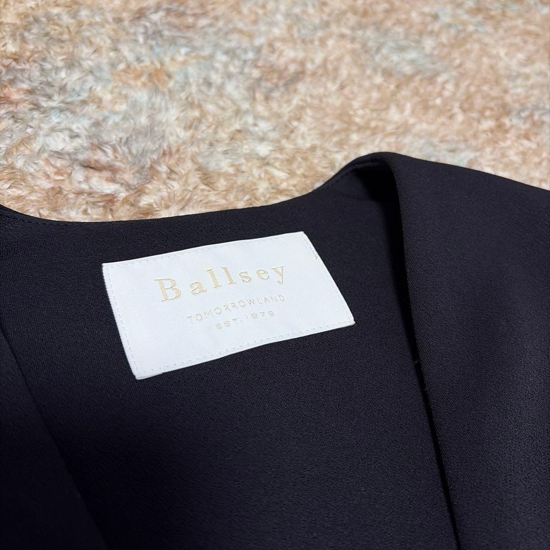 お値下げしました！美品　Ballsey ブラック ダブルボタンベスト　ジレ