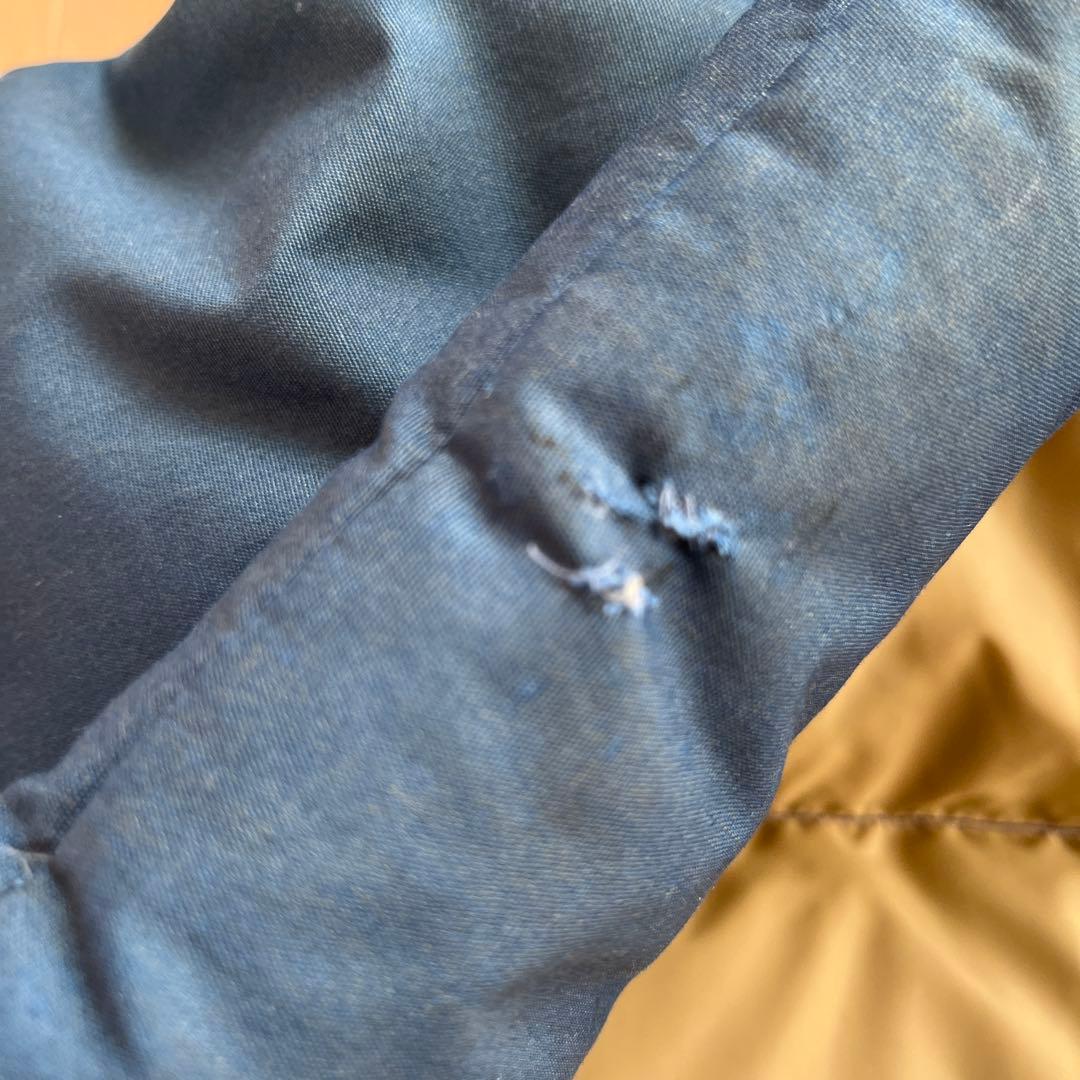 The North Face ネイビー ダウンベストＳサイズ 80年茶タグ