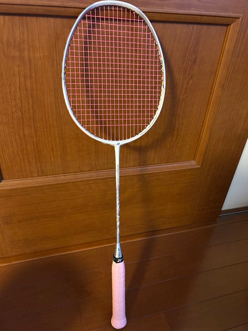 YONEX NANORAY ホワイト ピンク G5