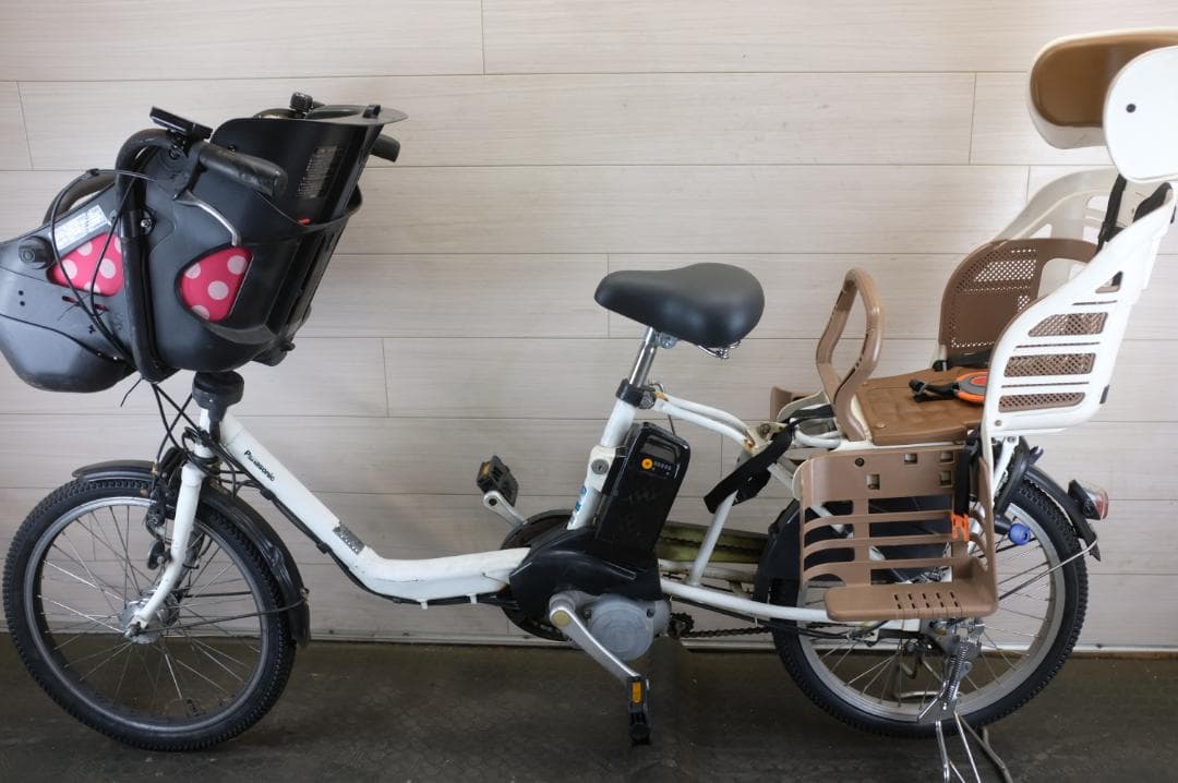 電動自転車 パナソニック ギュット20インチ3段16.0Ah（4点灯）充電器あり