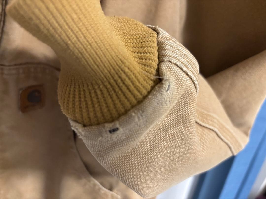 Carhartt フード付きジャケット ベージュ　 ビンテージ