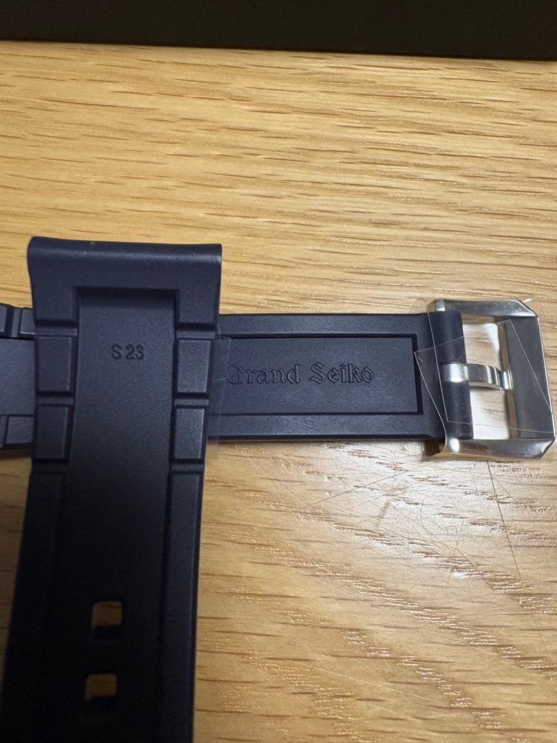 t*n様 Grand Seiko ラバーベルト S 23mm ネイビー