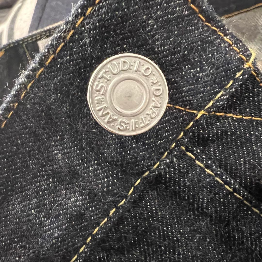⭐️濃紺⭐️STUDIO D'ARTISAN ダルチザン　デニム　SD-108 青耳