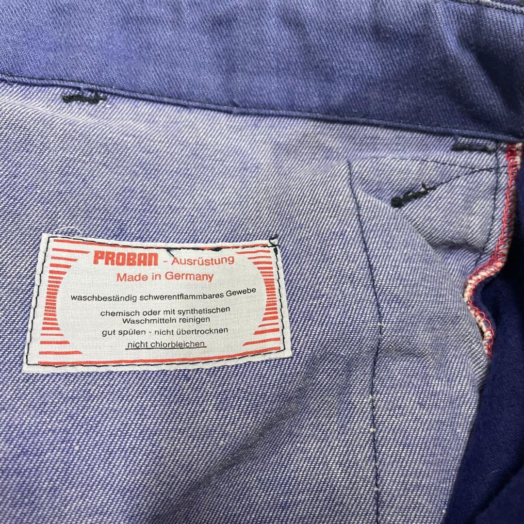 ドイツ製 PROBAN モールスキン ダブルニー　ワークパンツ