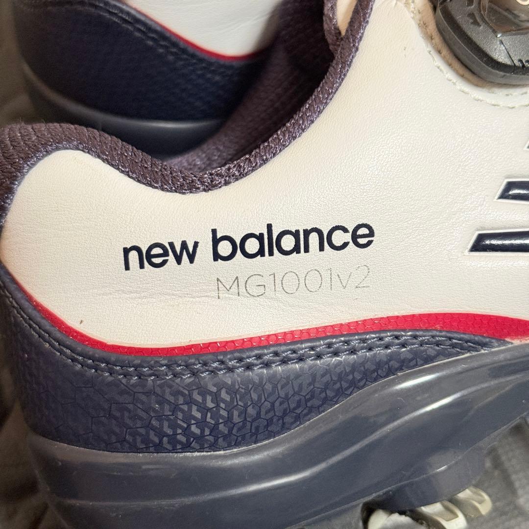 ニューバランス BOA ゴルフシューズ 25cm ダイヤル式 スパイク