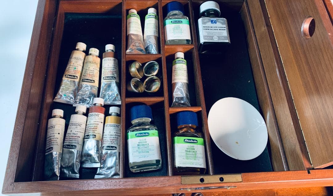 ◆MUSSIN◆最高級樹脂油絵具 シュミンケ「ムッシーニ」高級セット