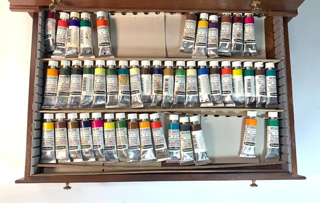 ◆MUSSIN◆最高級樹脂油絵具 シュミンケ「ムッシーニ」高級セット