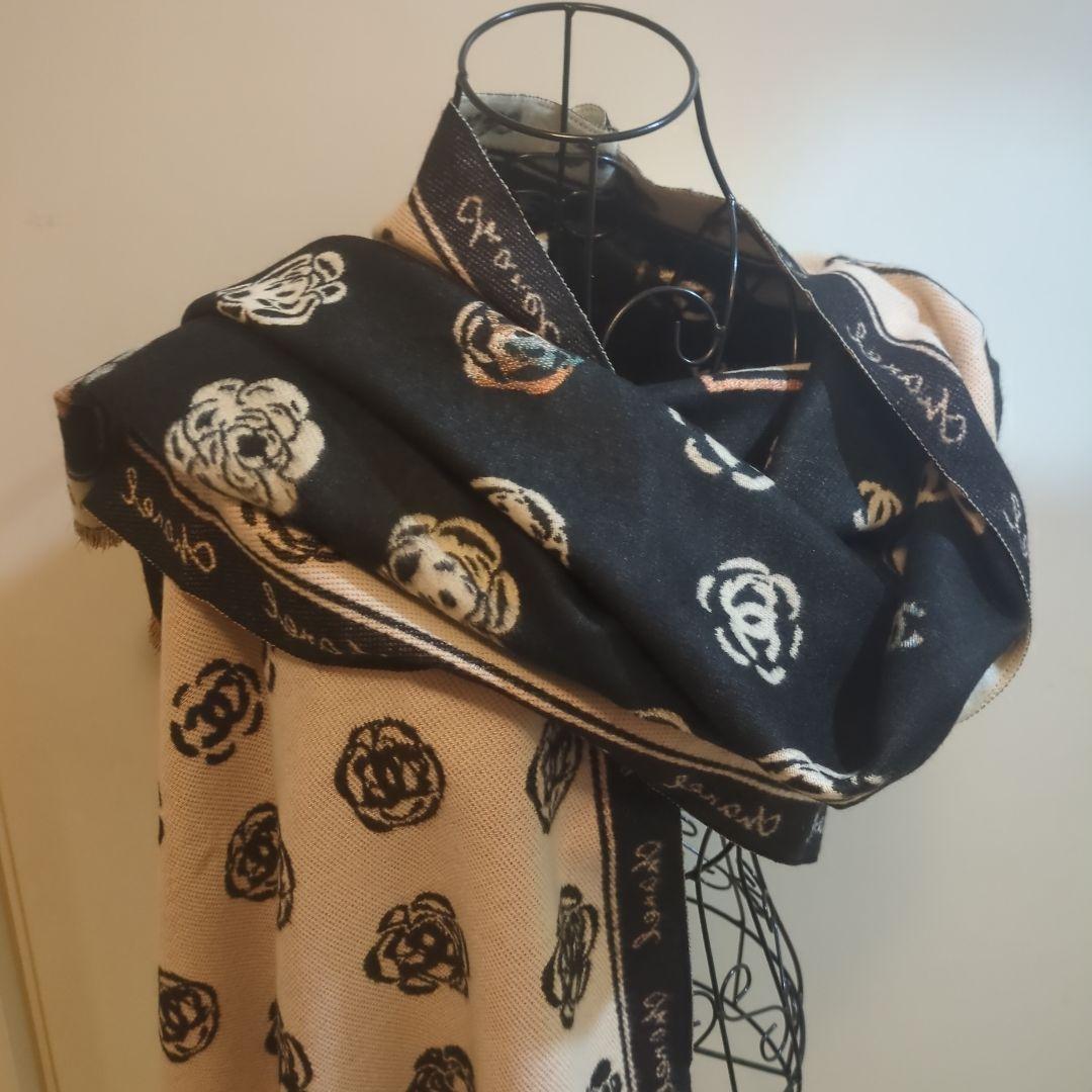 Nページ Chanel ロゴ 花柄 スカーフ