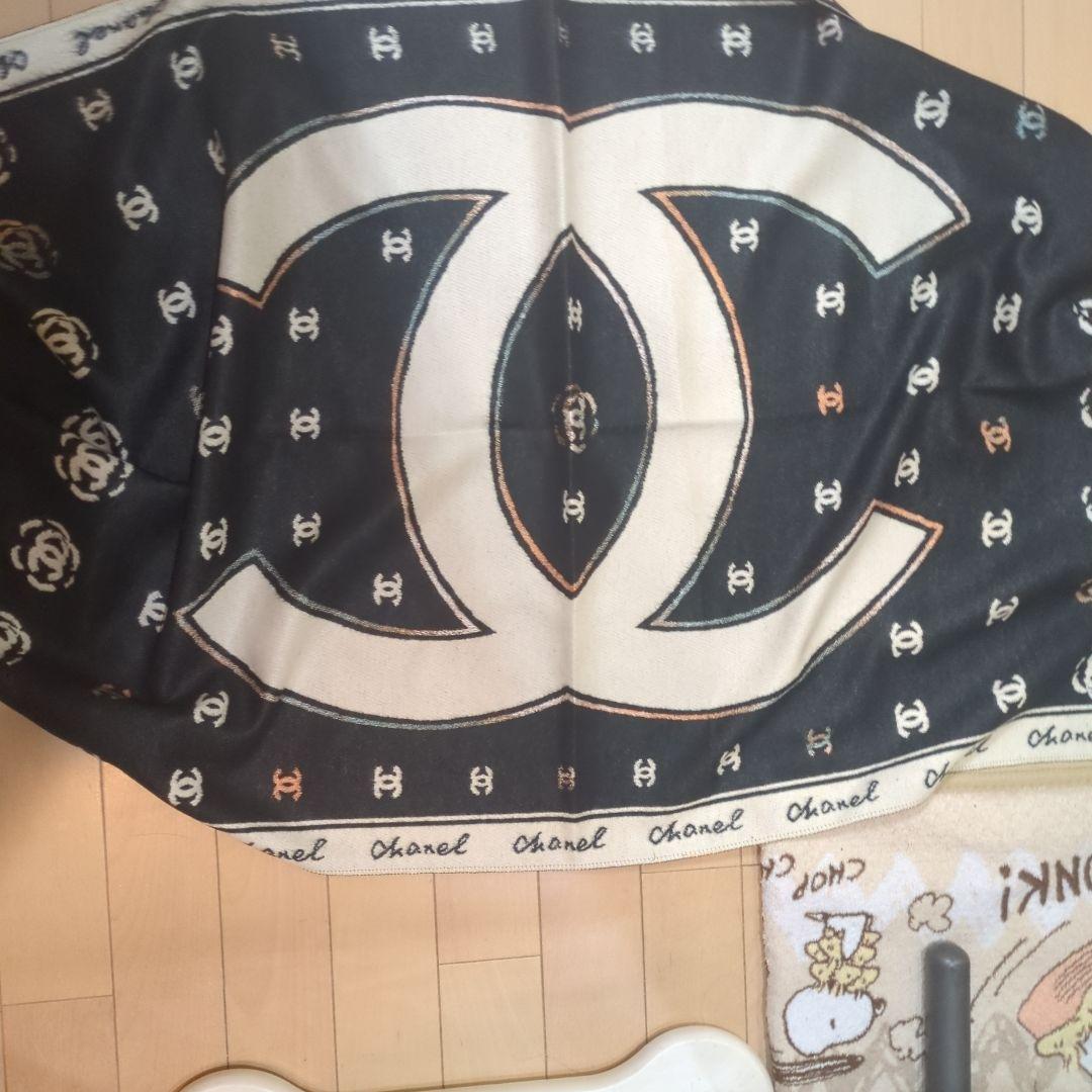 Nページ Chanel ロゴ 花柄 スカーフ