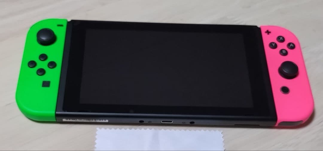 【匿名配送】Switch本体スプラトゥーン2エディション＋アクセサリー＋おまけ