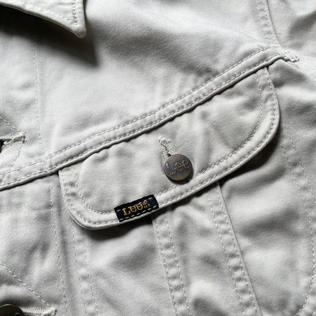 LEE リー ホワイトツイル ウエスターナー トラッカージャケット size L