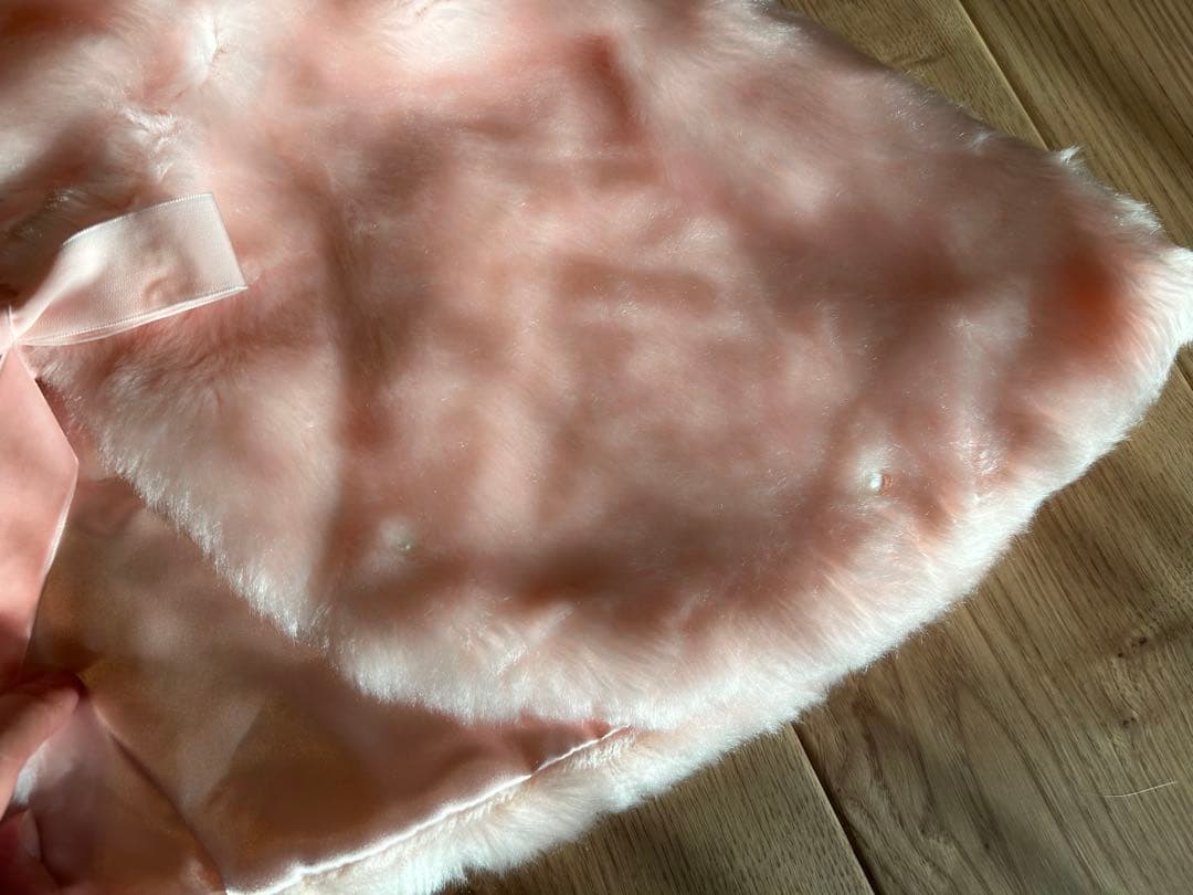 Angelic Pretty ピンクファーショートケープ
