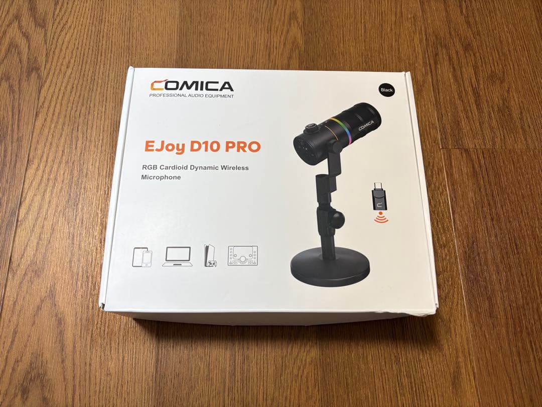 Comica EJoy D10 PRO ワイヤレスマイク