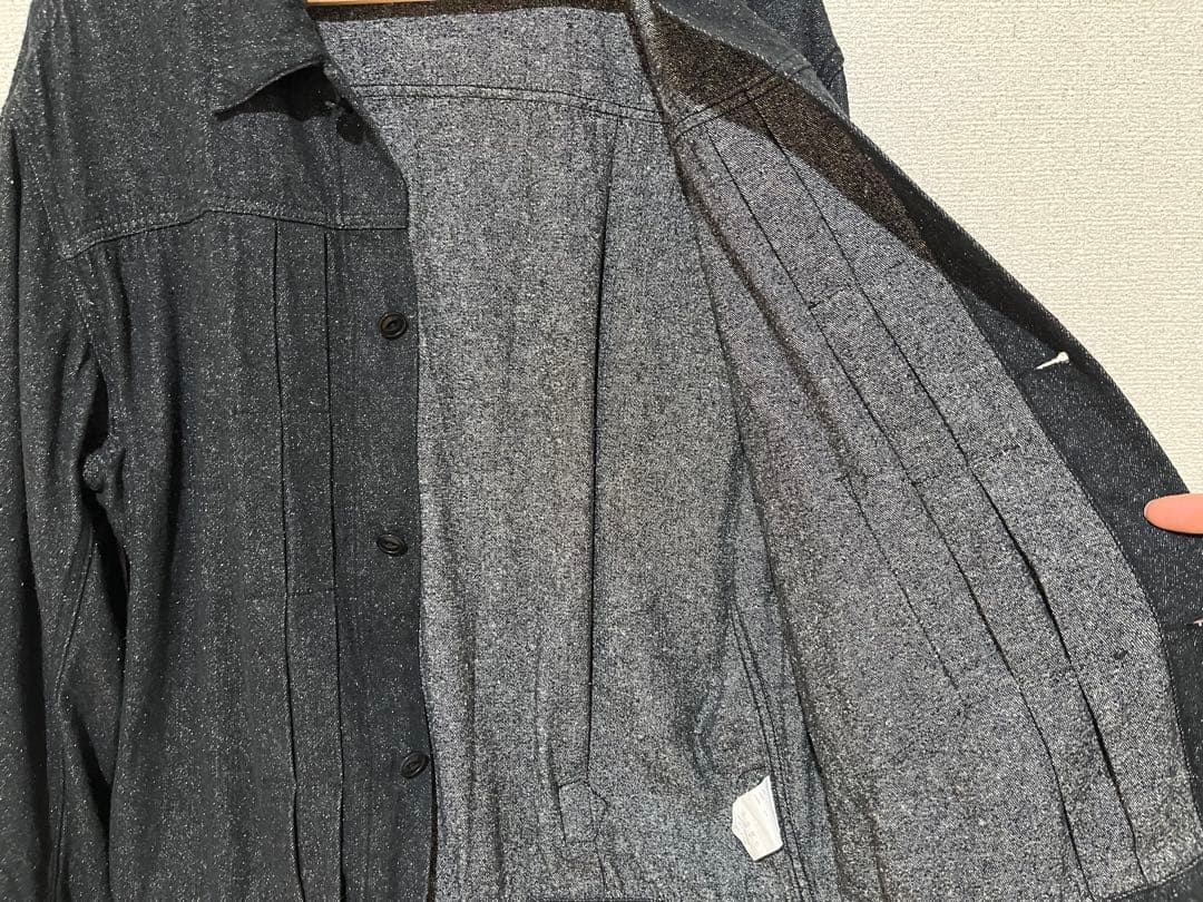 ジャケット・アウター LIDNM SILK DENIM 213 JACKET