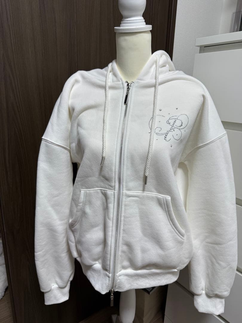 PELLICULE motif stone big PK パーカー ペリキュール