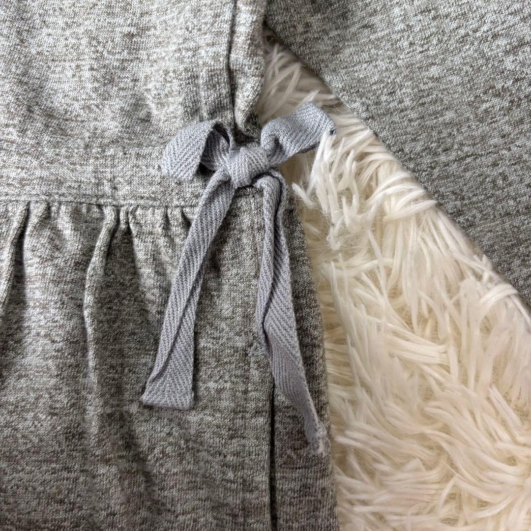 イッセイミヤケ✨プランテーション✨コットン切替ロングワンピース✨リボン✨ゆったり