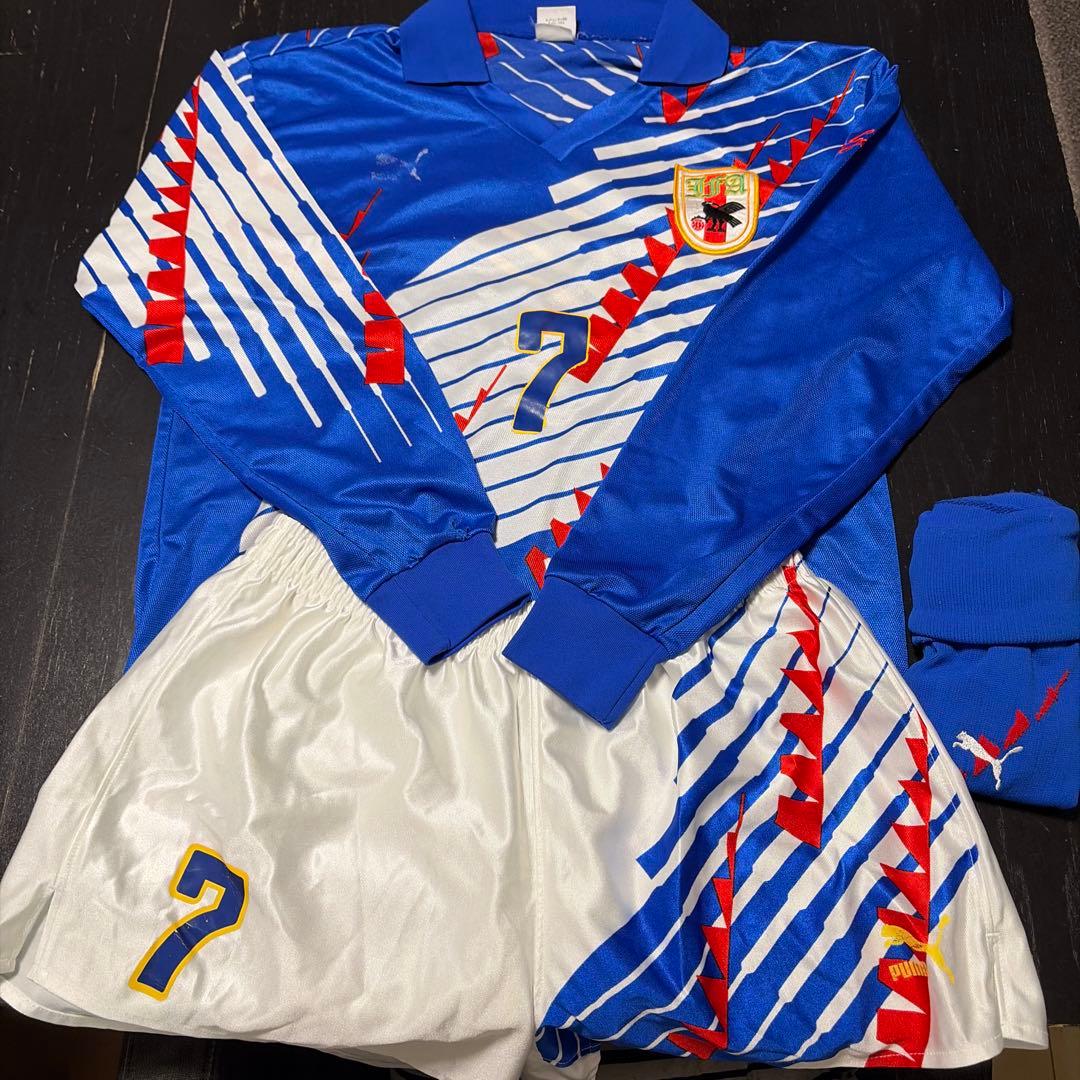 【レア】PUMA製　日本代表ユニホーム　ドーハ 当時物