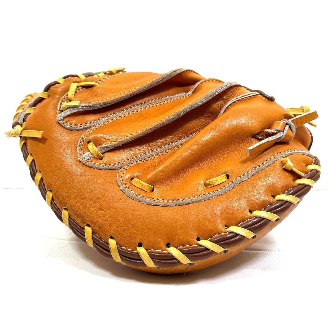 【希少】デッドストック キャッチャーミット 8700 牛革 未使用品