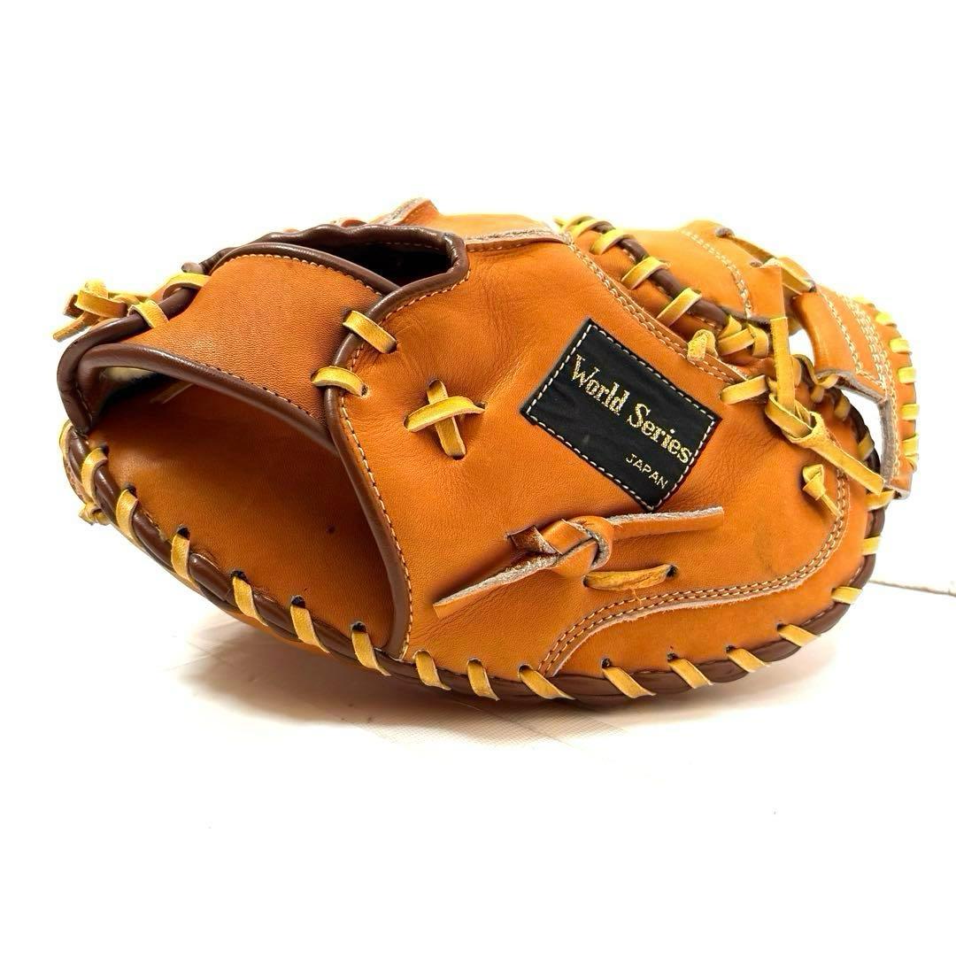 【希少】デッドストック キャッチャーミット 8700 牛革 未使用品