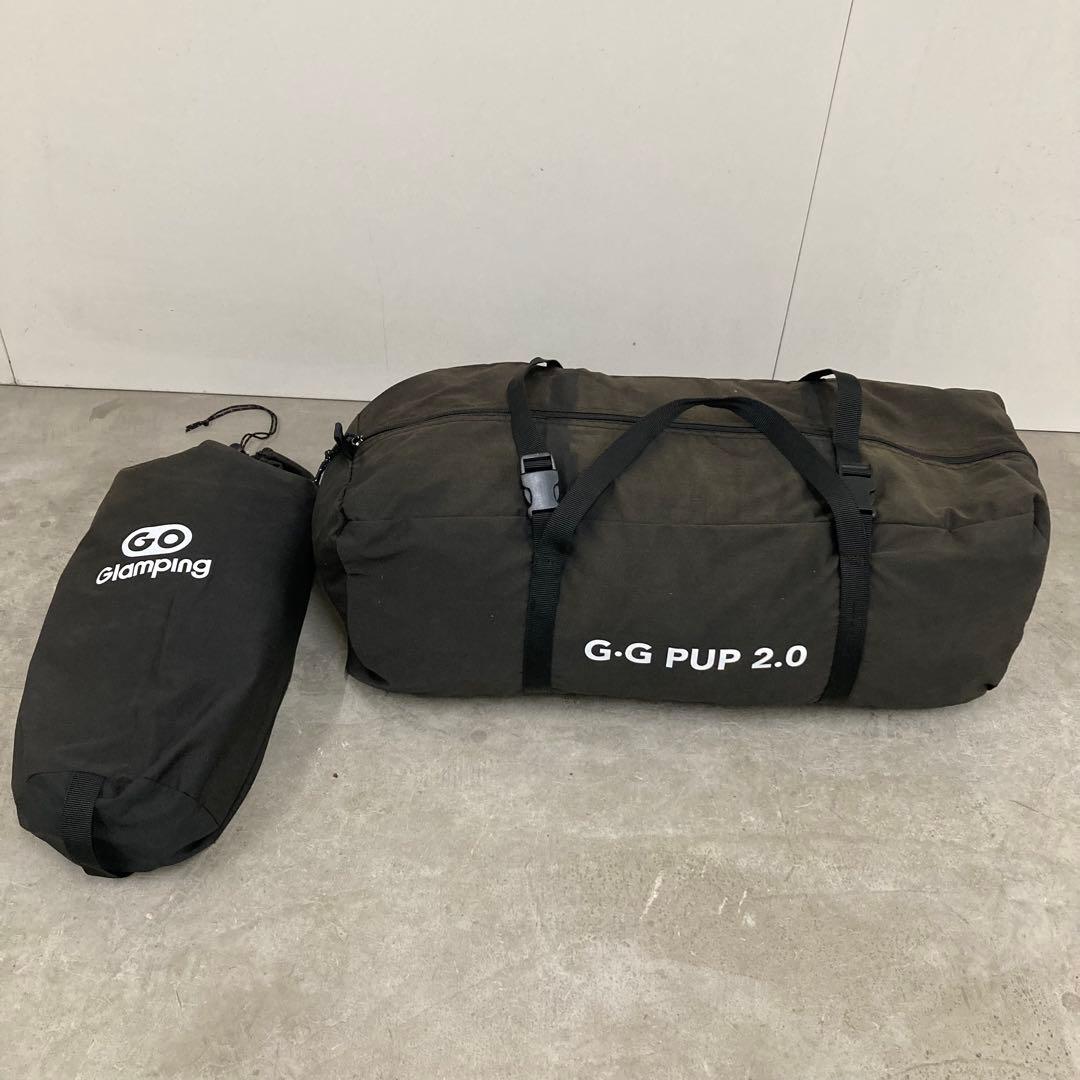 GoGlamping G・G PUP2.0 TC 黒　前幕セット