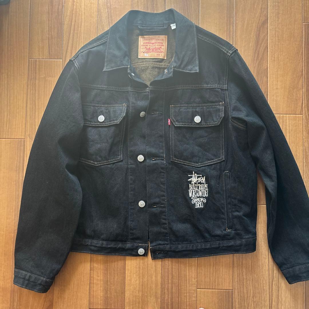 ゆうた‼️Levi's stussyデニムジャケット