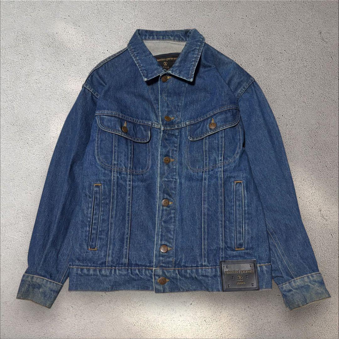 VALENTINO インディゴ デニムジャケット 40