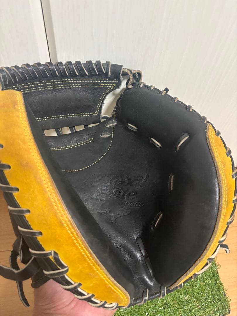 嶋モデル　ミズノ　ダイバーシティブルー　グローバルエリート　キャッチャーミット