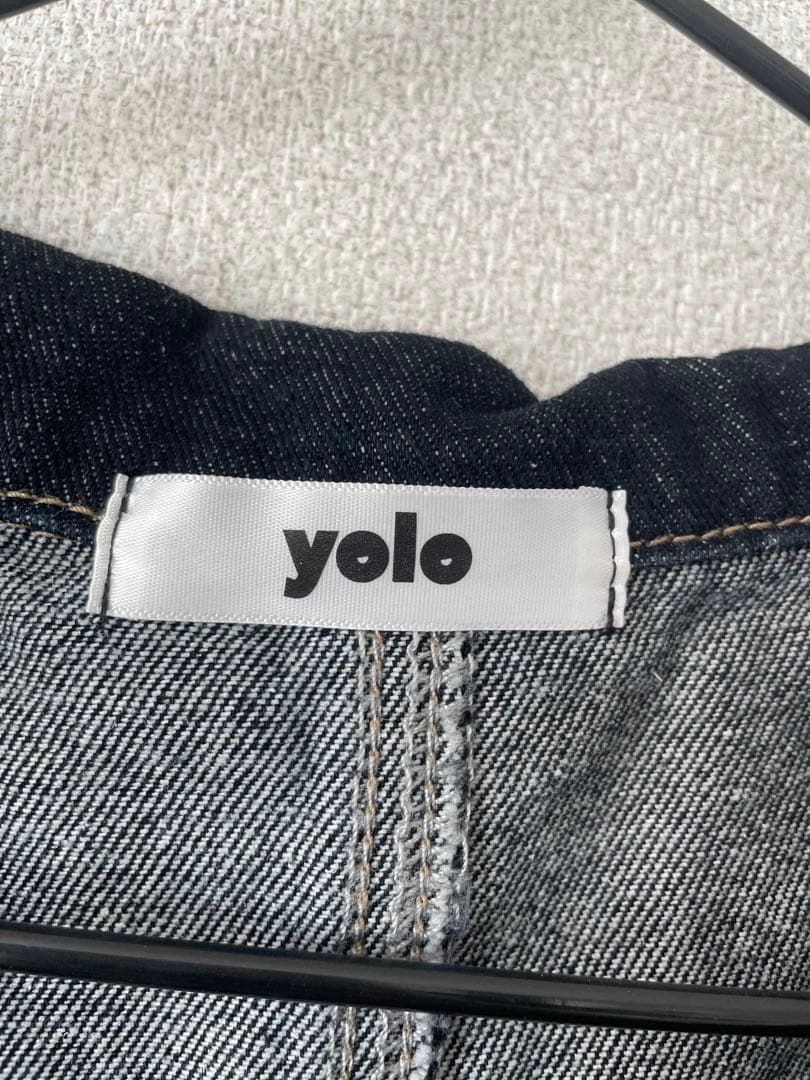 yolo ダークデニム ジャケット　Mサイズ