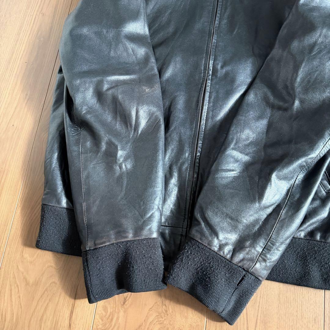 B*Y様 2001年◎ A.P.C アーペーセー フランス製　レザージャケット