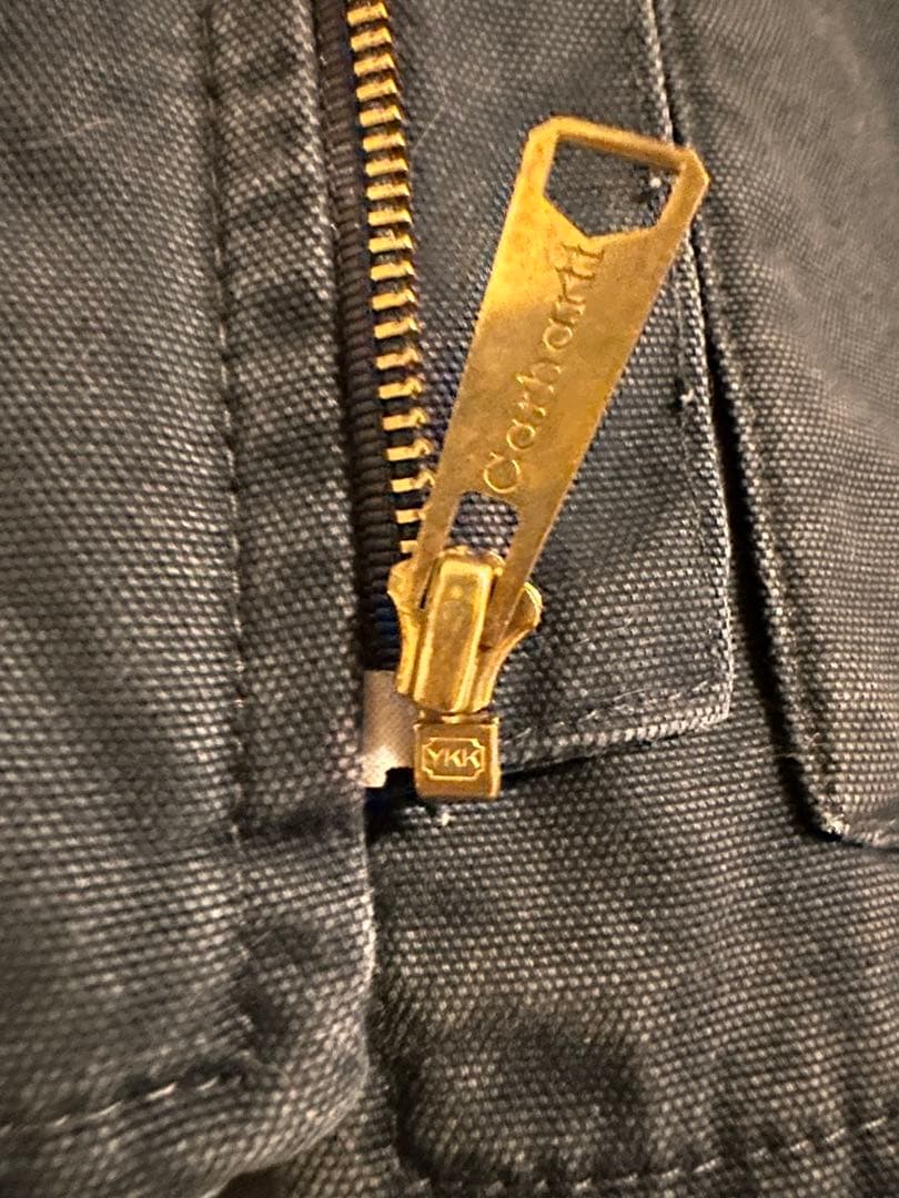 カーハート Carhartt V47 ダックベスト 古着 ブラック ベスト