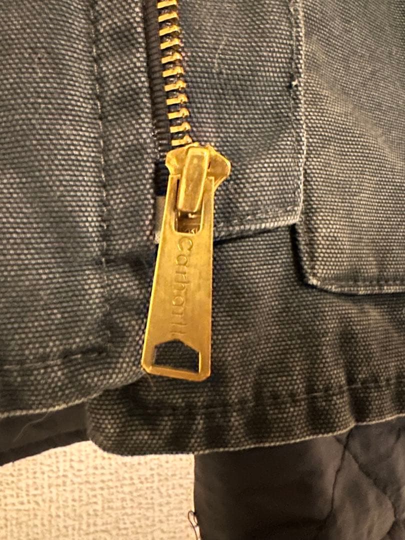 カーハート Carhartt V47 ダックベスト 古着 ブラック ベスト