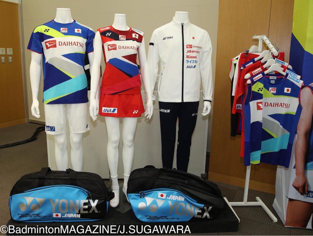 ⭐️レア　日本代表着用モデル　YONEX バドミントンゲームシャツ M ブルー