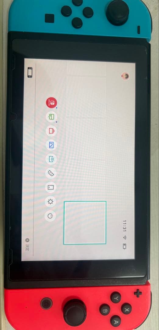 Nintendo Switch 本体とJoy-Con青/赤　国際￼版　ケース付