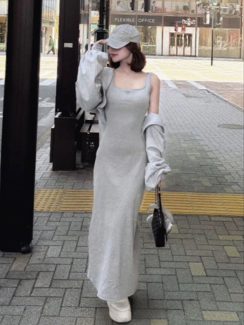 Darich【正規品】シェイプリブカットロングワンピース ♡