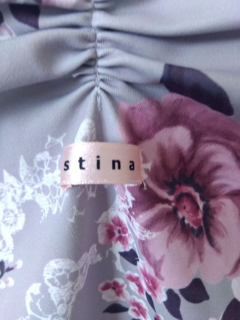 stina スティナ花柄 バレエレオタード