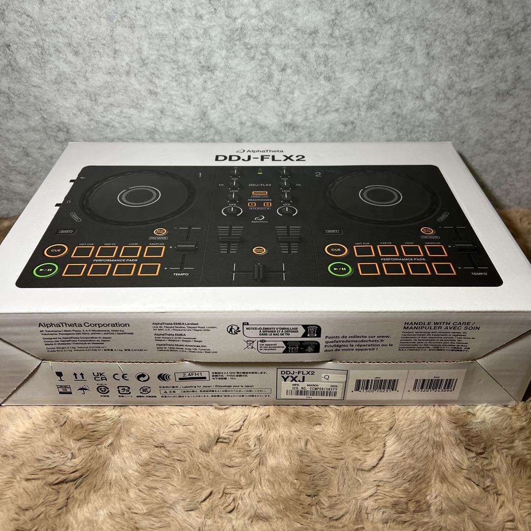 AlphaTheta コンパクト 2ch DJコントローラー DDJ-FLX2