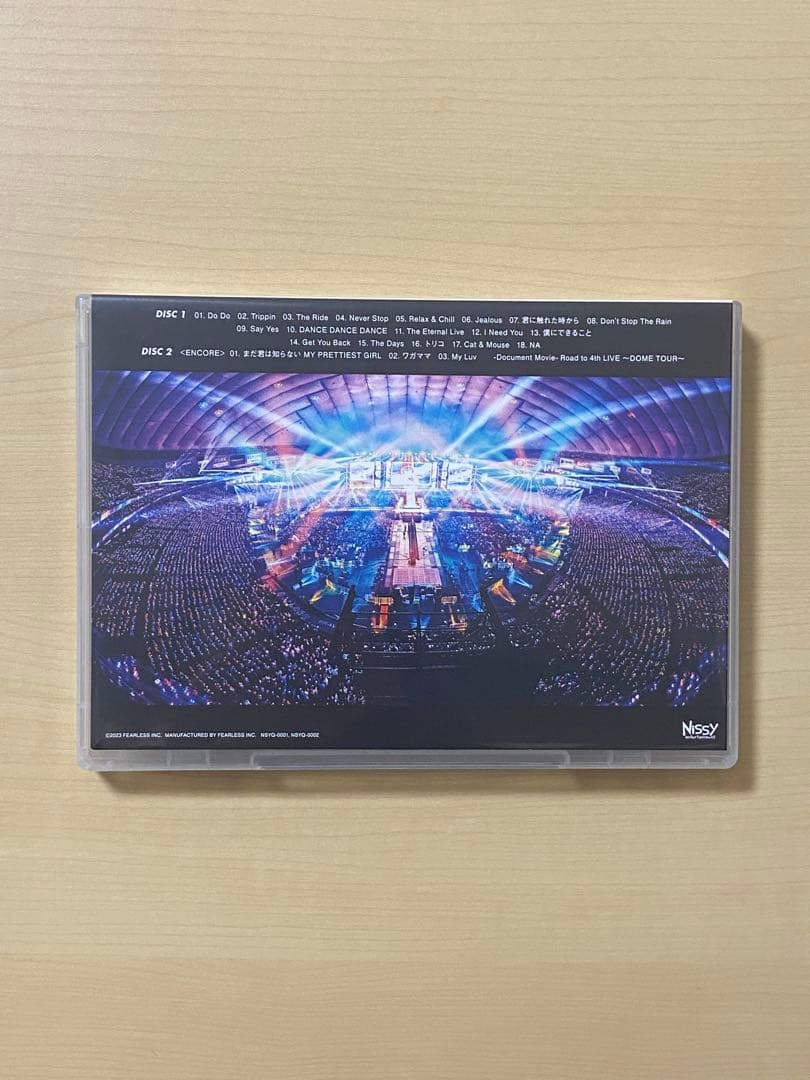 ミュージック NissyEntertainment 4th LIVE DOMETOUR DVD