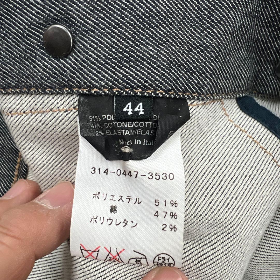 桃*k様 超希少タグ付青山店購入グッチデニムジャケット44サイズ