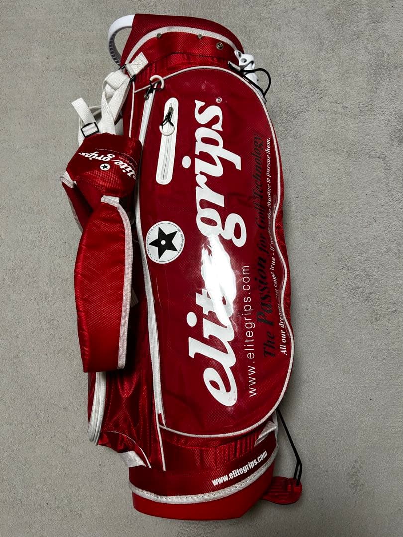 elite grips ゴルフバッグ 赤