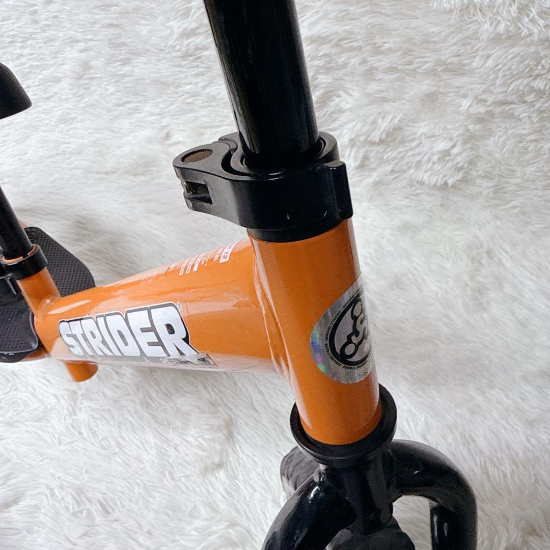 自転車本体 Strider Sport 12 Orange Balance Bike