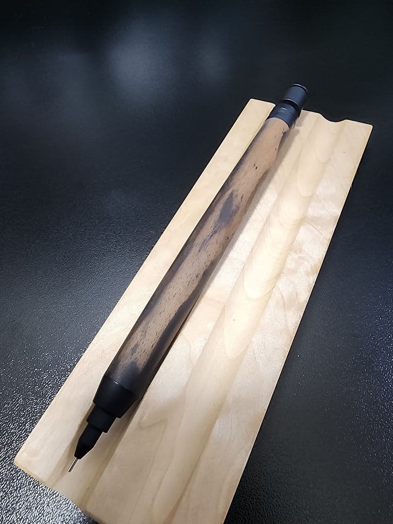 本日限定！とな 黒柿孔雀杢 シャープペンシル　MSD1