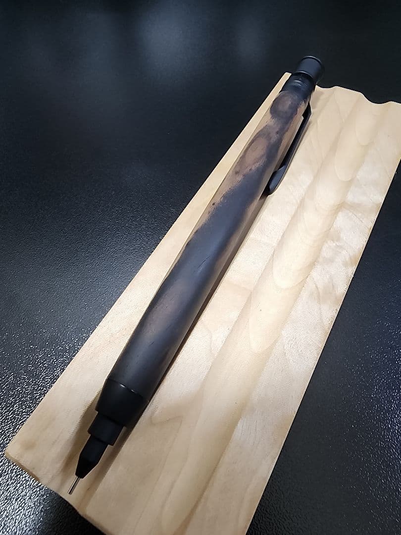 本日限定！とな 黒柿孔雀杢 シャープペンシル　MSD1