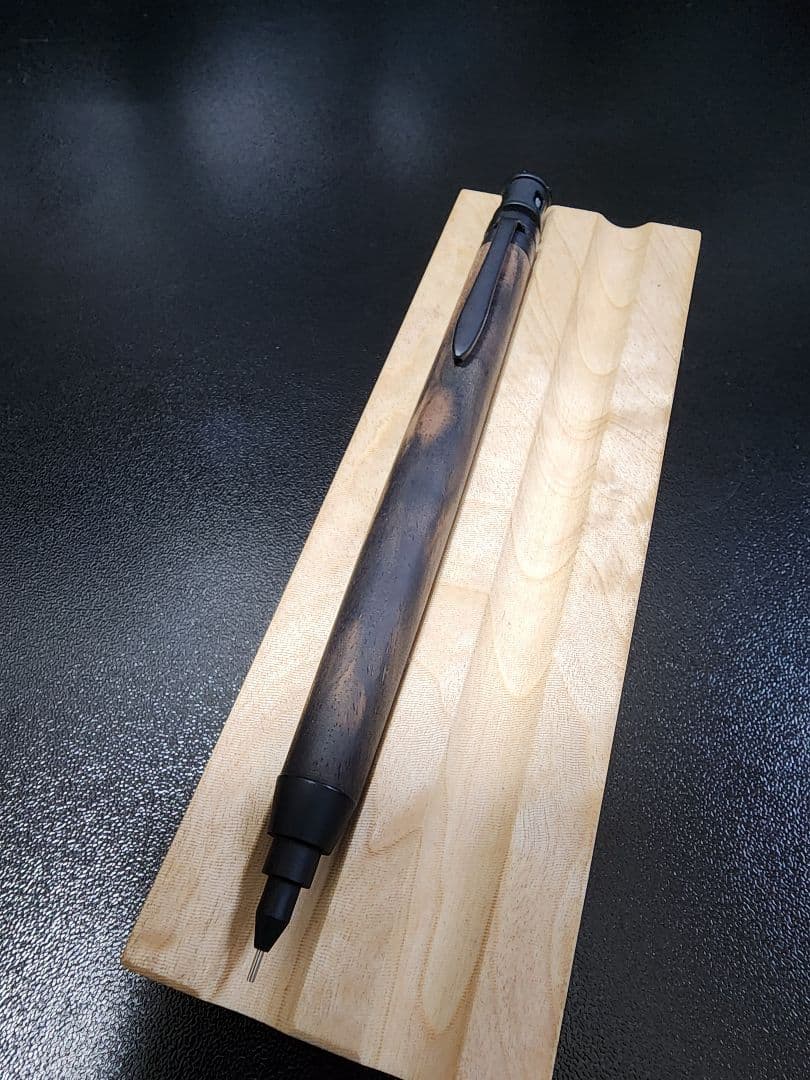 本日限定！とな 黒柿孔雀杢 シャープペンシル　MSD1