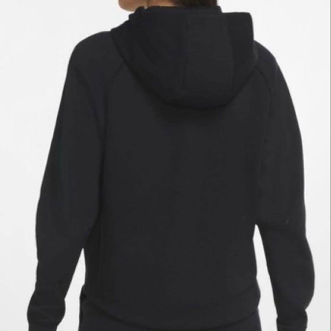じ*び様 Nike テックフリース ウインドランナー ジップパーカー M ブラッ